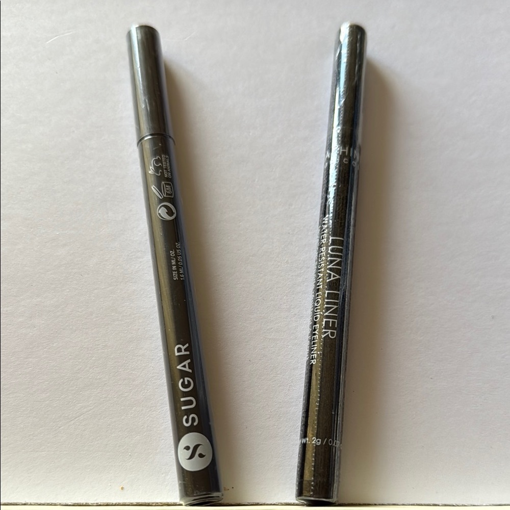 Sugar and Seraphine Dual Black Eyeliner Set